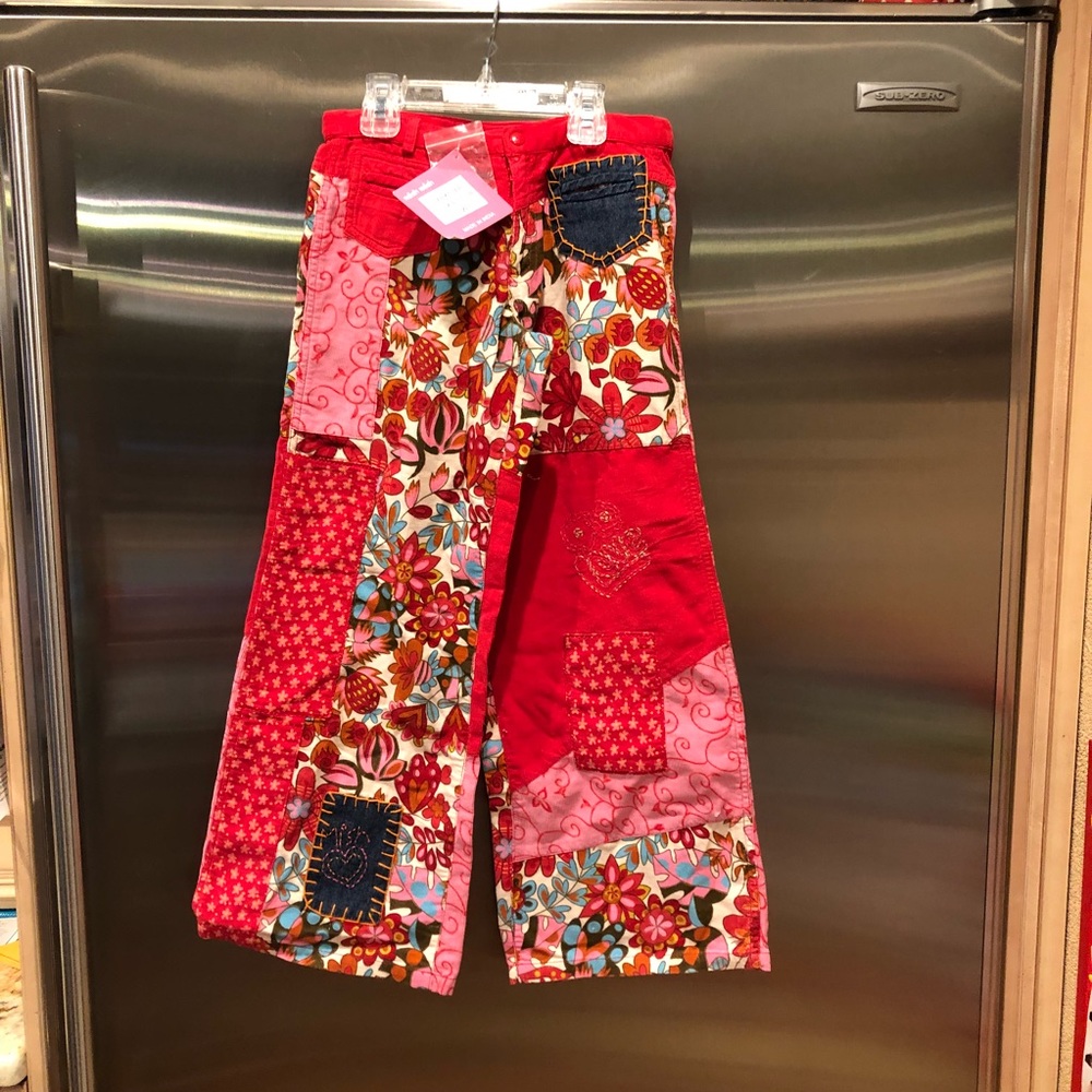 NWT Mish Patchwork Pants